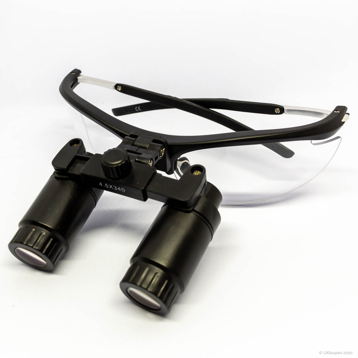 Keplerian flip-up loupes dental and surgical magnification ukloupes