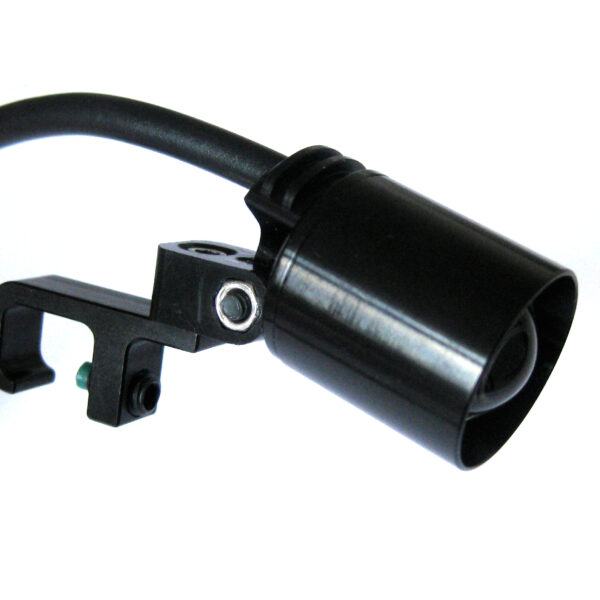 picture of a light unit with mounting for loupes