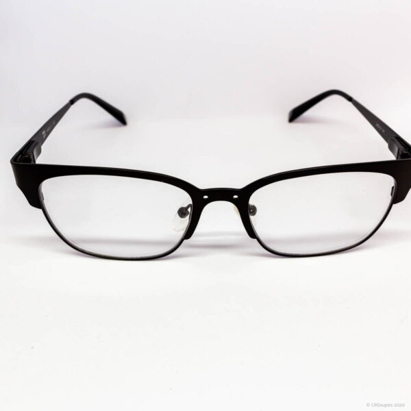 Matte black prescription dental frames by UKloupes