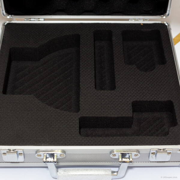 Inside combo case for loupes and light unit from UKloupes