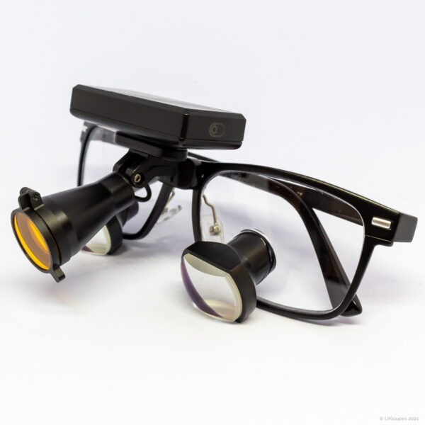 loupes ProLyte wireless led light for loupes with filter on ukloupes