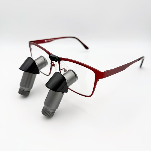 Red PosturePro Loupes by UKloupes